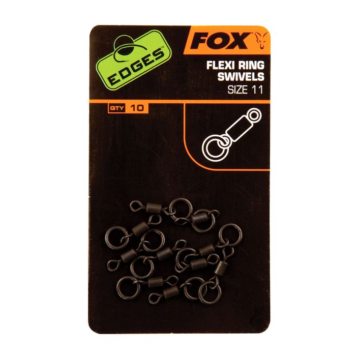 Krętliki karpiowe Fox International Edges Flexi Ring Swivel 11 2