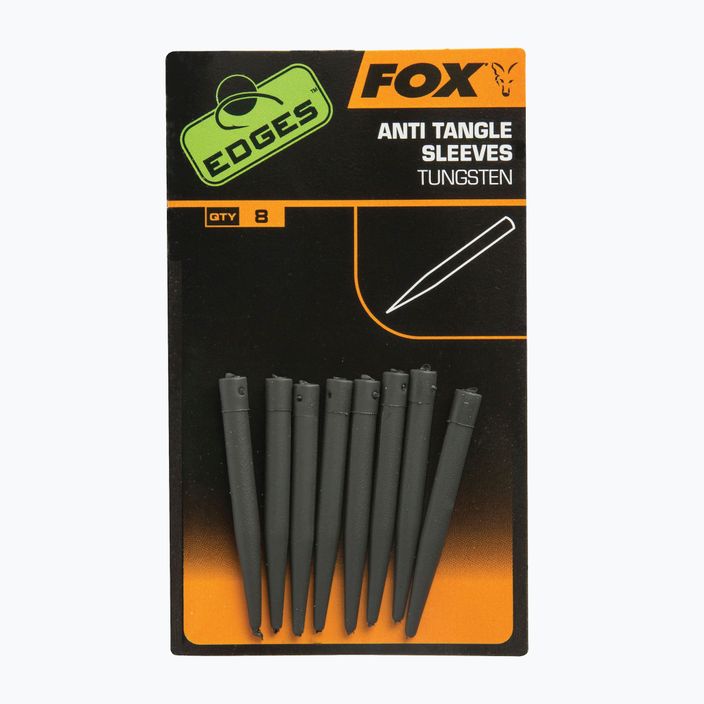 Gumki antysplątaniowe Fox International Edges Tungsten Anti tangle Sleeve 8 szt. standard