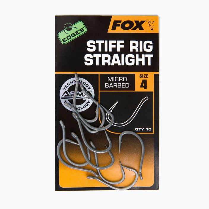 Haki karpiowe Fox International Edges Armapoint Stiff Rig Straight 2