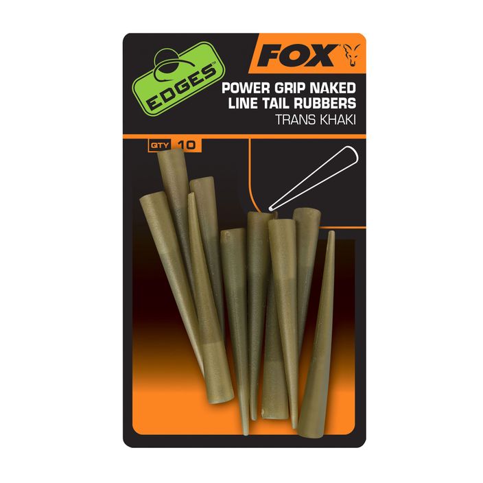 Ochraniacze do bezpiecznych klipsów Fox International Power Grip Naked Line Tail Rubbers 10 szt. 2
