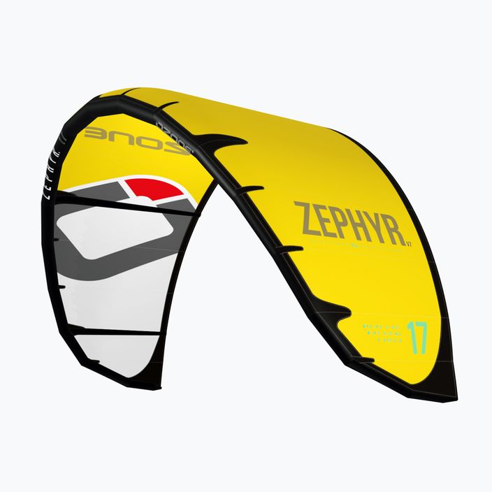Latawiec kitesurfingowy Ozone Zephyr V7 yellow/white