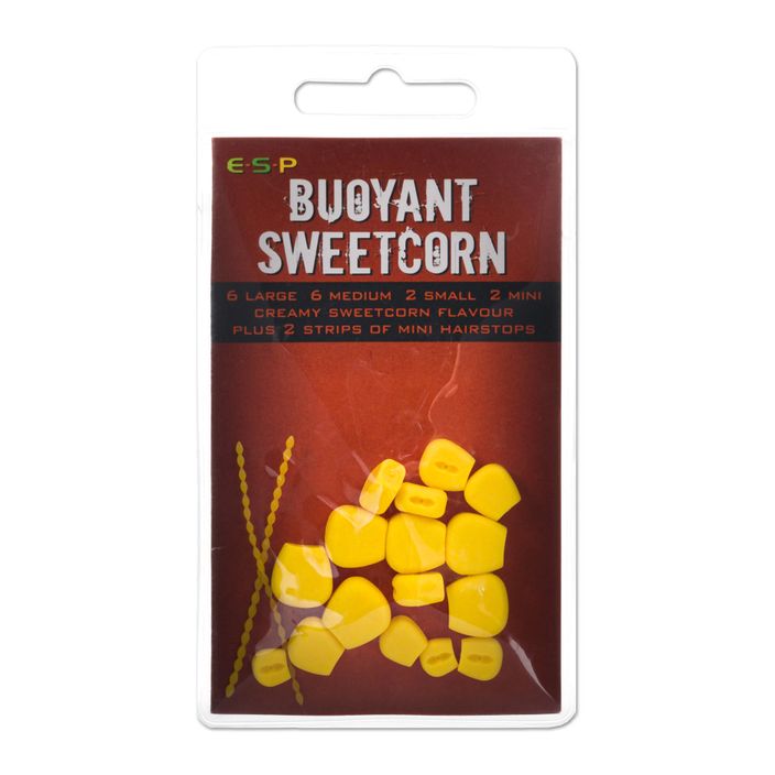 Przynęta sztuczna kukurydza ESP Buoyant Sweetcorn żółta ETBSCY001 2