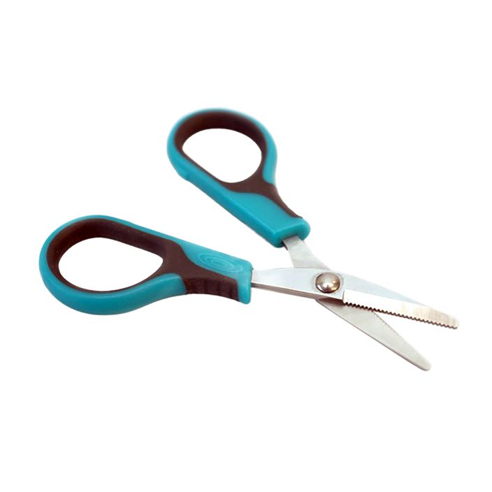 Nożyczki wędkarskie Drennan Braid & Mono Scissors niebieskie TABMSC01 2