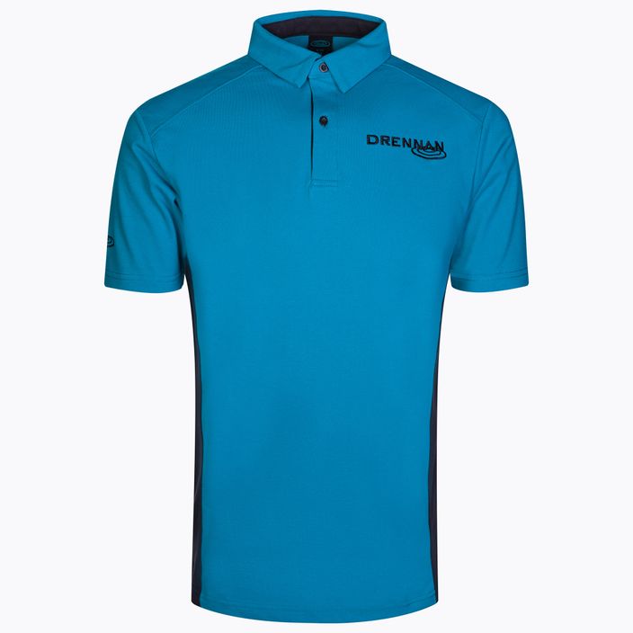 Koszulka wędkarska Drennan Aqua Polo niebieska CSDAP006