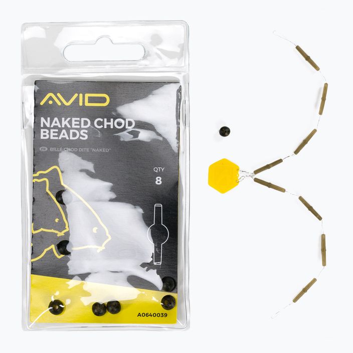 Koraliki karpiowe Avid Carp Naked Chod Beads camo 2