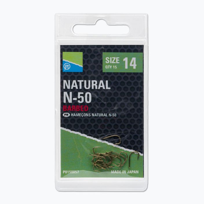 Haczyki wędkarskie Preston Innovations Natural N-50 15 szt. 3