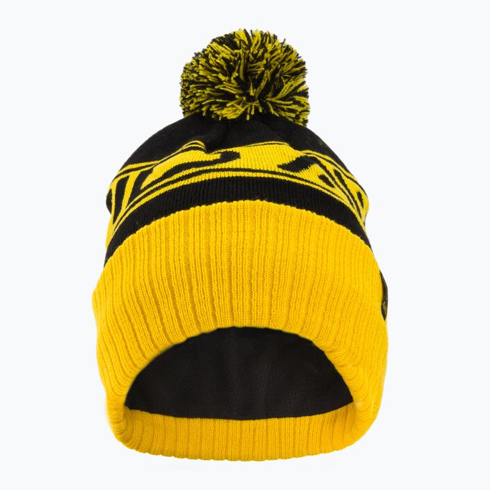 Czapka wędkarska Avid Carp Bobble Hat yellow/black 2