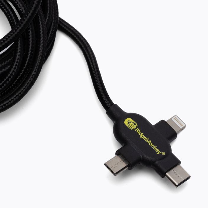 Kabel RidgeMonkey Vault USB-A to Multi Out czarny RM195 2
