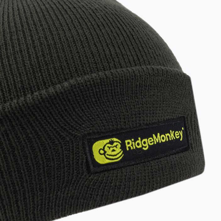 Czapka wędkarska męska Ridgemonkey Apearel Bobble Beanie Hat zielona RM557 3