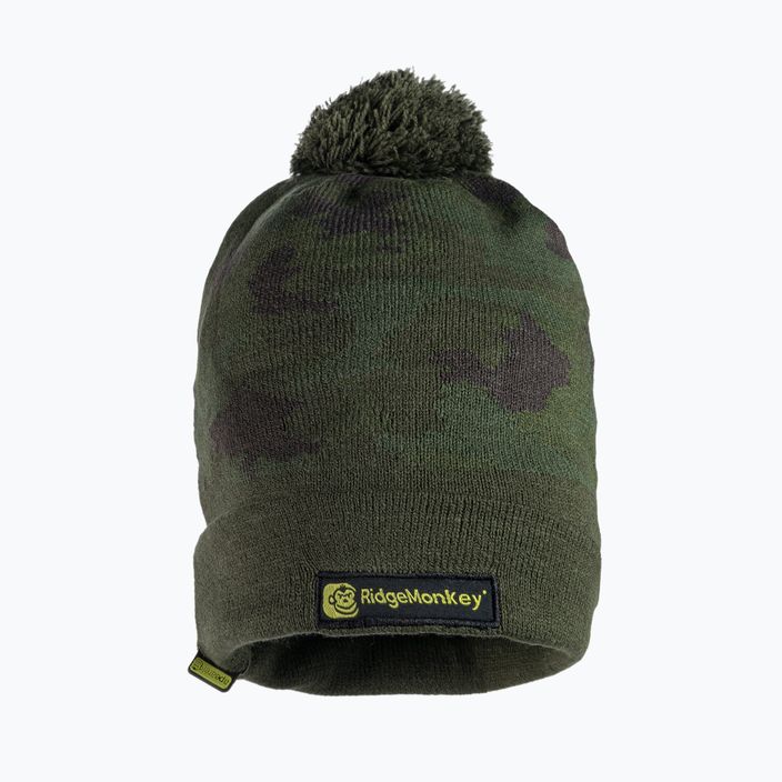 Czapka wędkarska RidgeMonkey Apearel Bobble Beanie Hat zielona RM558 2