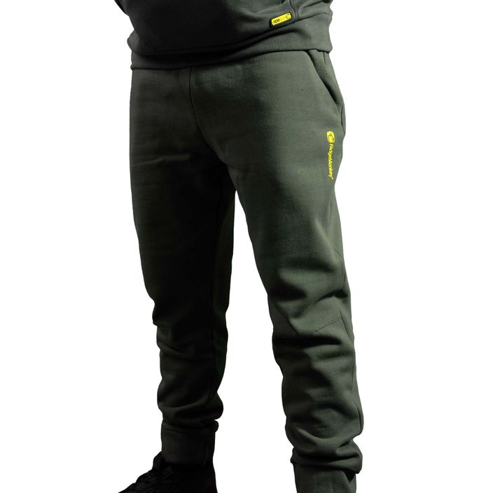 Spodnie wędkarskie męskie RidgeMonkey Apearel Heavyweight Joggers zielone RM635 2