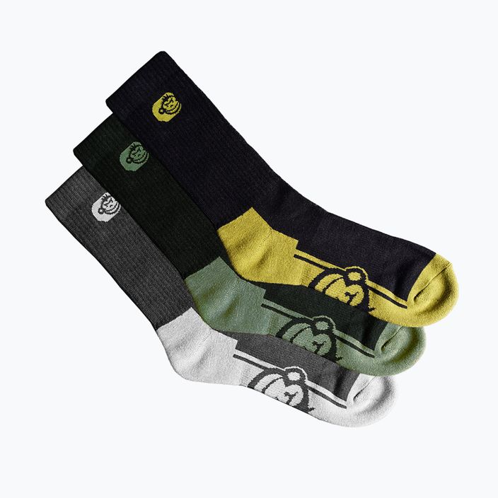 Skarpety wędkarskie RidgeMonkey Apearel Crew Socks 3 Pack czarne RM659 11