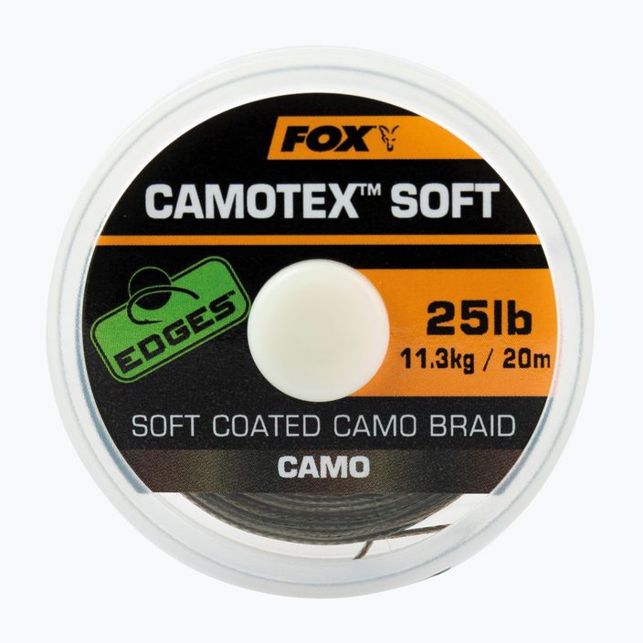 Plecionka karpiowa Fox International Camotex Soft camo