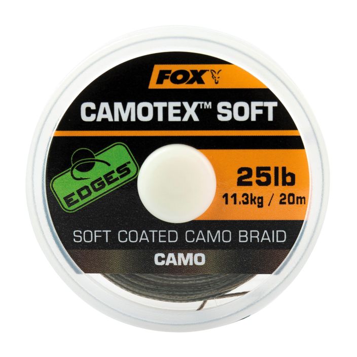 Plecionka karpiowa Fox International Camotex Soft camo 2