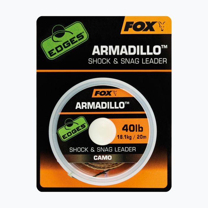 Plecionka przyponowa strzałówka Fox International Camo Armadillo
