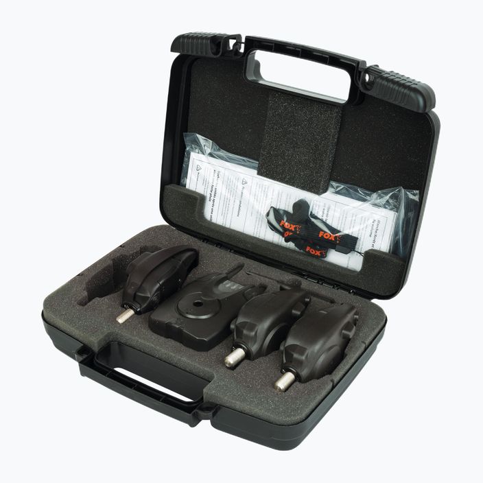 Sygnalizatory wędkarskie Fox International Micron MX 3 Rod Set black