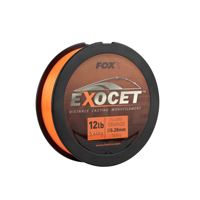 Żyłka Fox International Exocet Mono 1000 m fluoro orange 2
