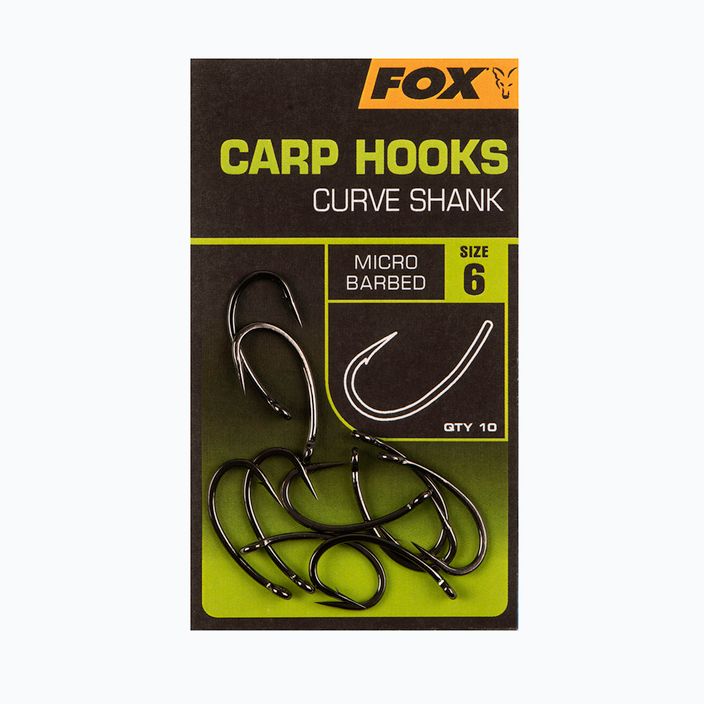 Haki karpiowe Fox International Carp Hooks - Curve Shank 2