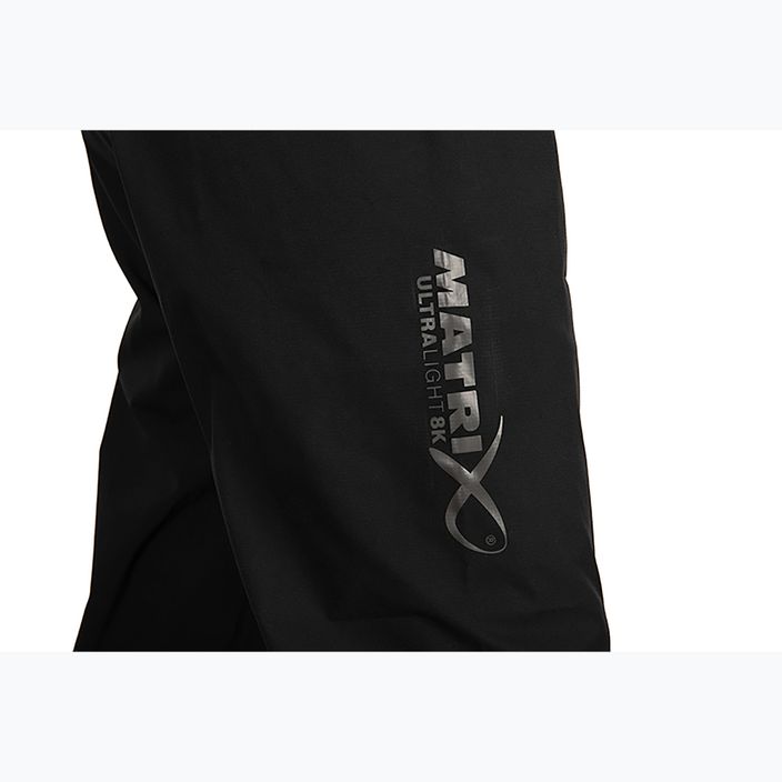 Spodnie wędkarskie Matrix Ultra-Light Salopettes black 7