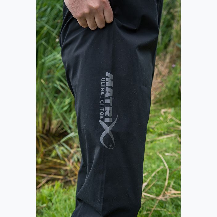 Spodnie wędkarskie Matrix Ultra-Light Salopettes black 16