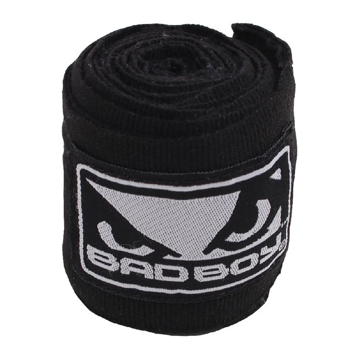 Bandaże bokserskie Bad Boy BBE00044 black/white 2