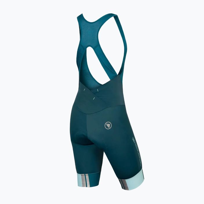 Spodenki rowerowe damskie Endura FS260-Pro DS Bibshort kingfisher 2