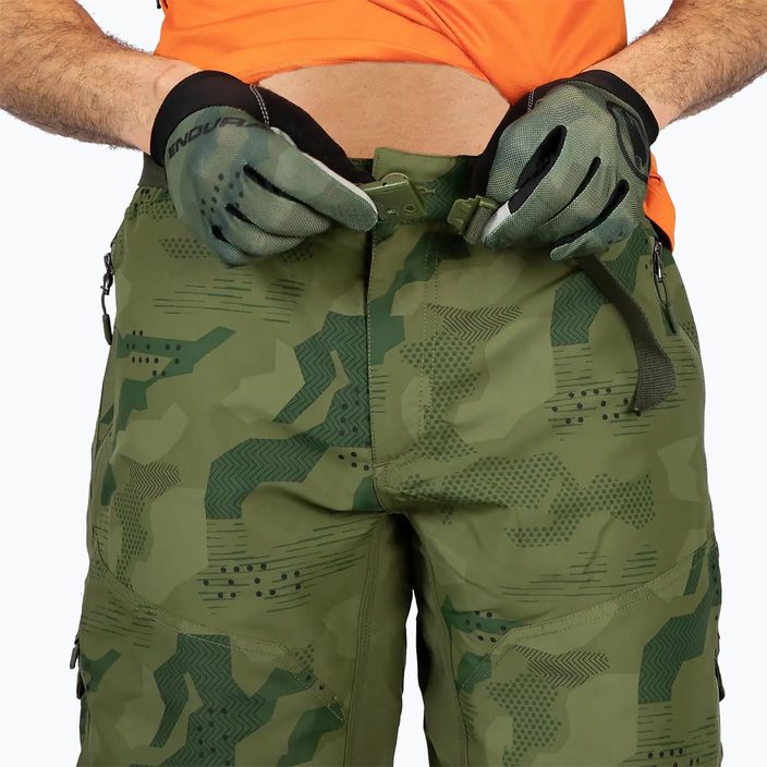 Spodenki rowerowe męskie Endura Hummvee Short tonal olive 5