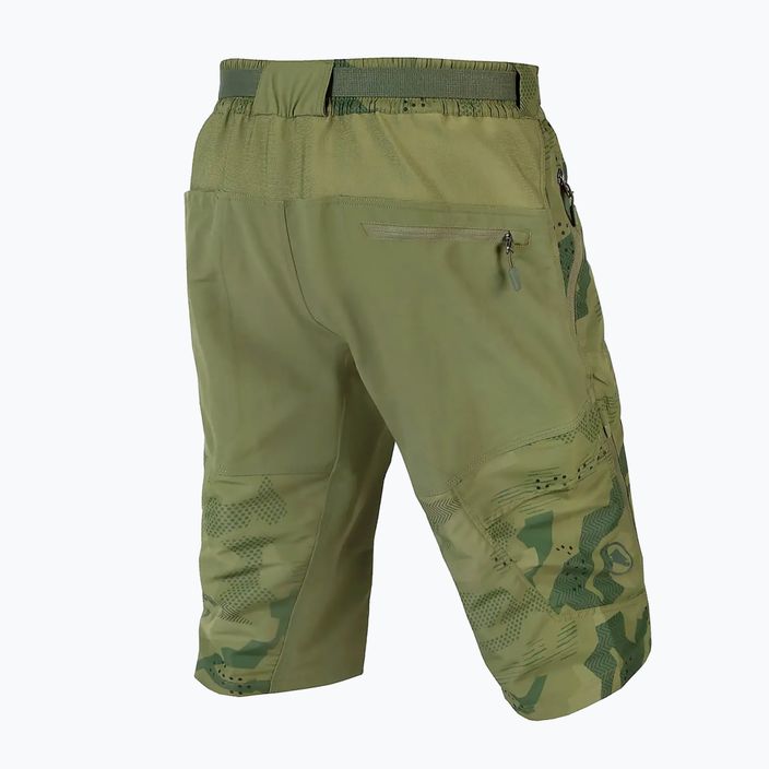 Spodenki rowerowe męskie Endura Hummvee Short tonal olive 9