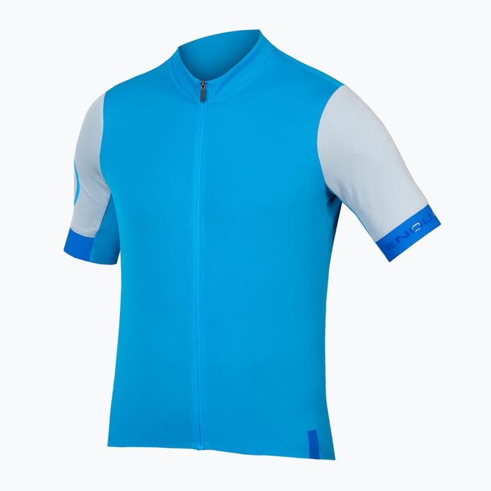 Koszulka rowerowa męska Endura FS260 S/S Std hi-viz blue 8
