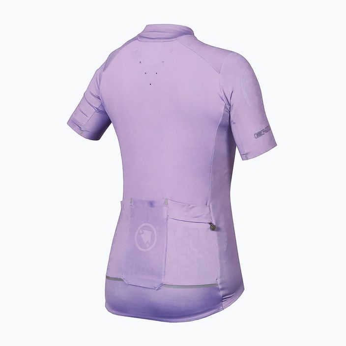 Koszulka rowerowa damska Endura Pro SL II S/S violet 9