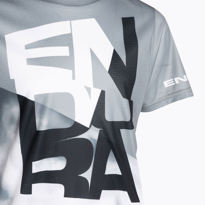 Koszulka rowerowa dziecięca Endura Singletrack Core dreich grey 3