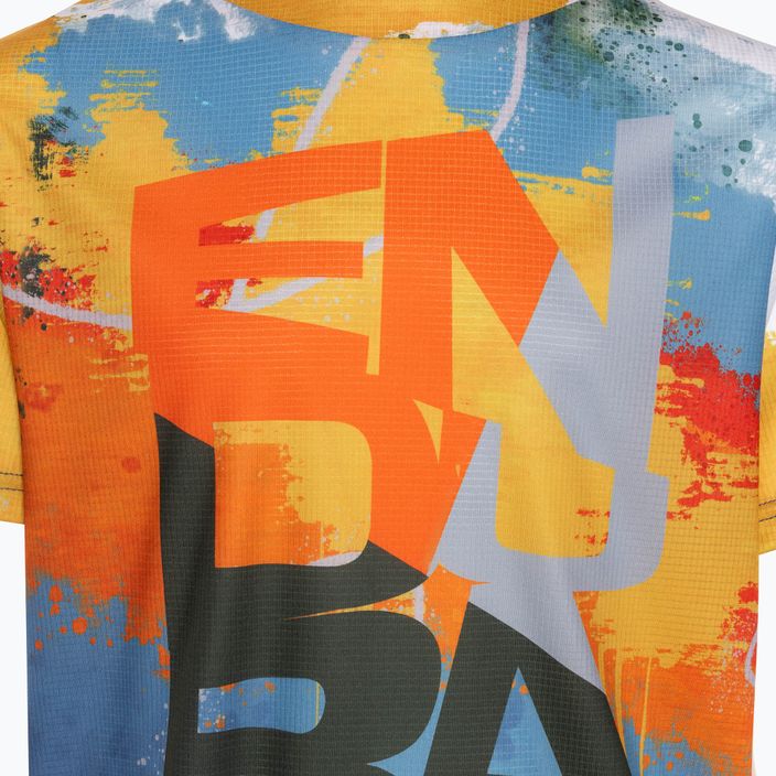 Koszulka rowerowa dziecięca Endura Singletrack Core mustard 3