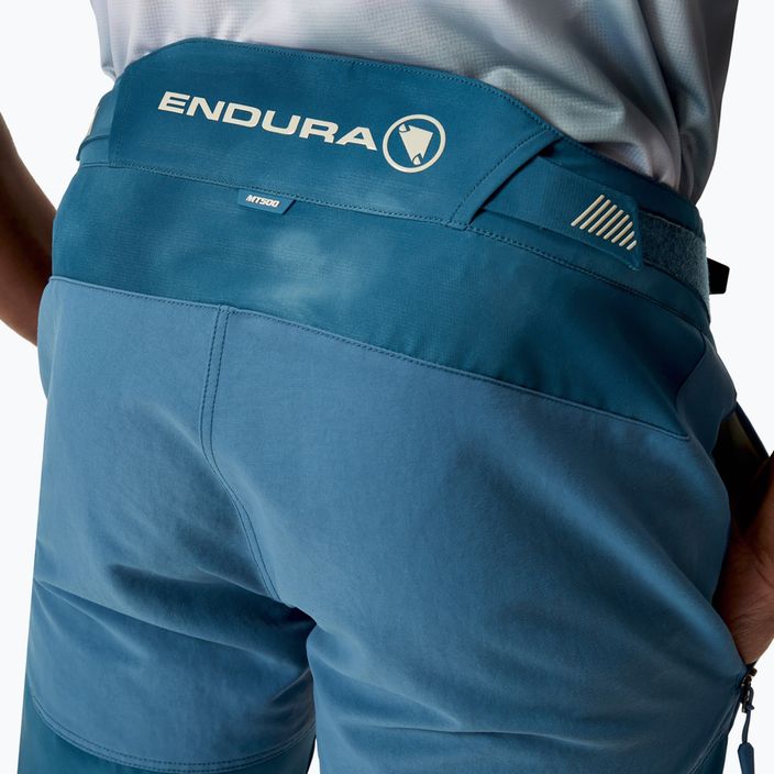 Spodnie rowerowe męskie Endura MT500 Burner blue steel 6