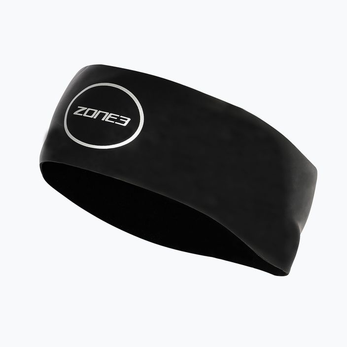 Opaska na głowę ZONE3 SA20UNHB Neoprene Headband black/white 4