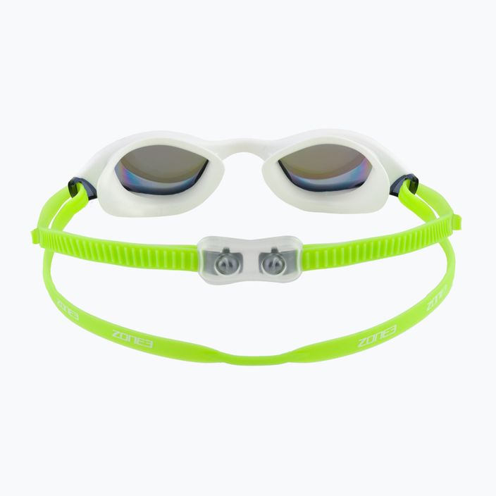 Okulary do pływania ZONE3 Aspect rainbow mirror/lime/white 5
