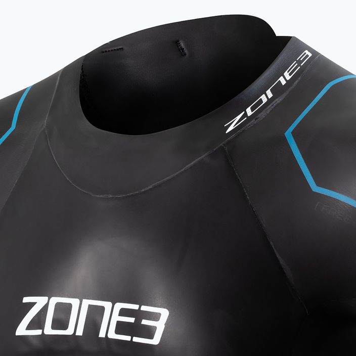 Pianka triathlonowa męska ZONE3 Advence black/blue/gunmetal 5