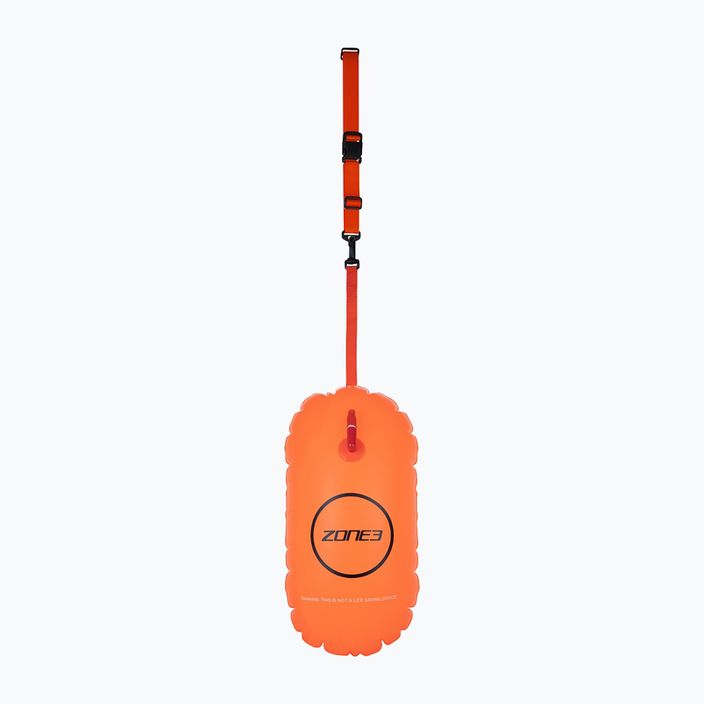 Bojka asekuracyjna ZONE3 Swim Safety Tow Float neon orange