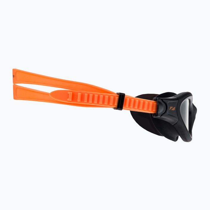 Okulary do pływania ZONE3 Venator-X Swim black/neon orange 3