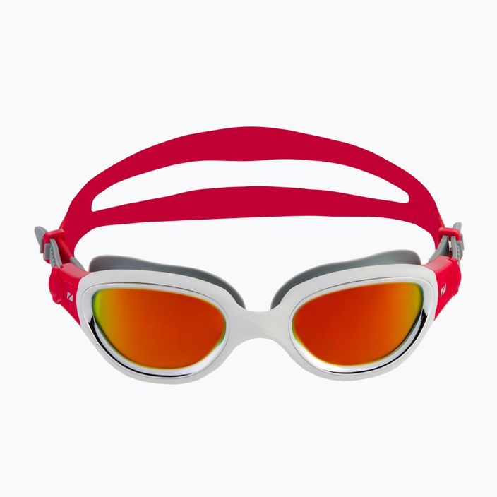 Okulary do pływania ZONE3 Venator-X silver/white/red 2