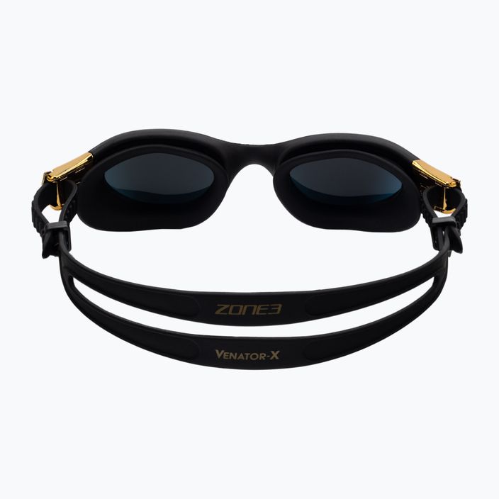 Okulary do pływania ZONE3 Venator-X Swim black/metallic gold 5