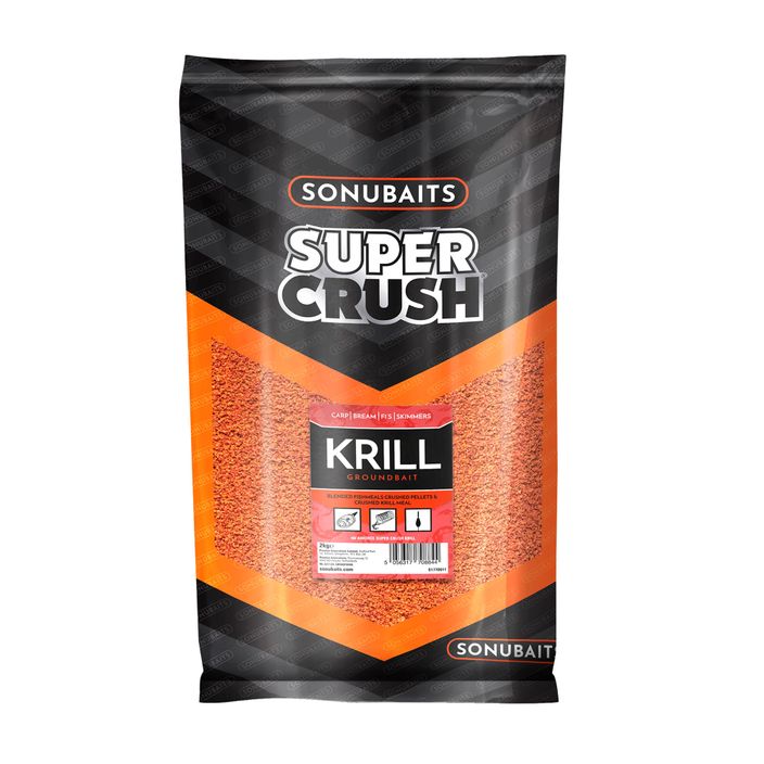 Zanęta do metody Sonubaits Supercrush Krill red 2