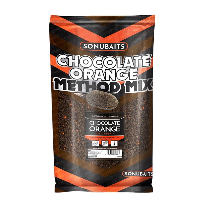 Zanęta do metody Sonubaits Chocolate Orange Method Mix black 2