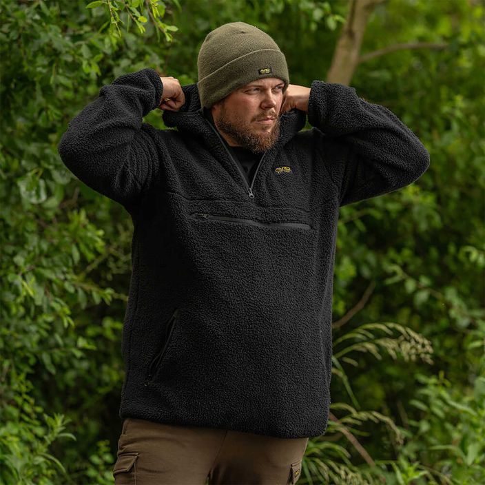 Bluza męska Avid Carp Sherpa Pullover black 2