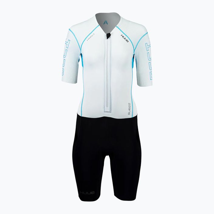 Kombinezon triathlonowy damski HUUB Anemoi 2 SUB22 FL black/white/aqua