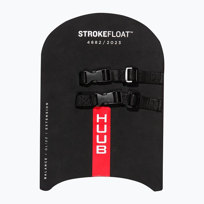 Deska do pływania HUUB Strokefloat black/red