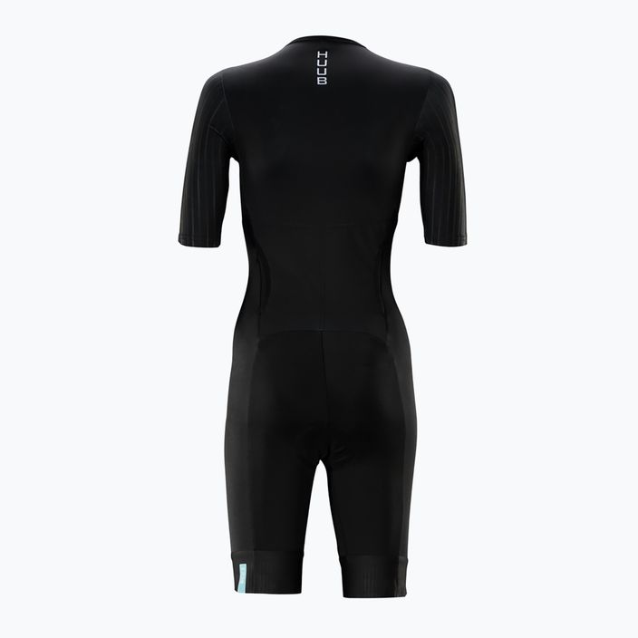 Kombinezon triathlonowy damski HUUB Eternal Aero LC Tri Suit black/mint 2