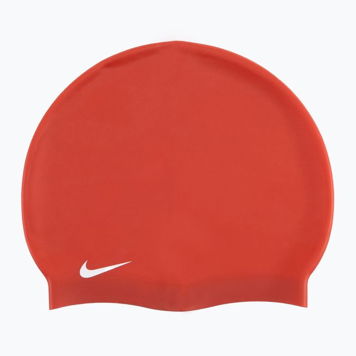 Czepek pływacki Nike Solid Silicone red