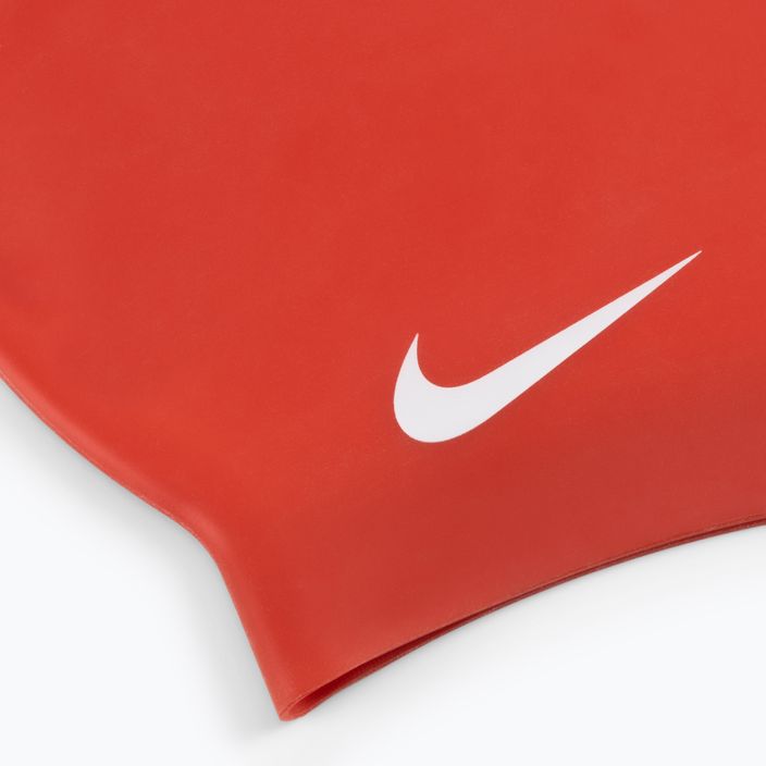 Czepek pływacki Nike Solid Silicone red 2