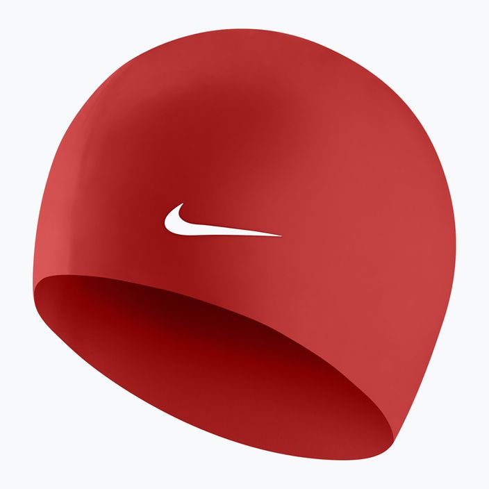 Czepek pływacki Nike Solid Silicone red 3