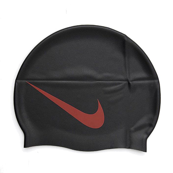 Czepek pływacki Nike Big Swoosh black/red 2